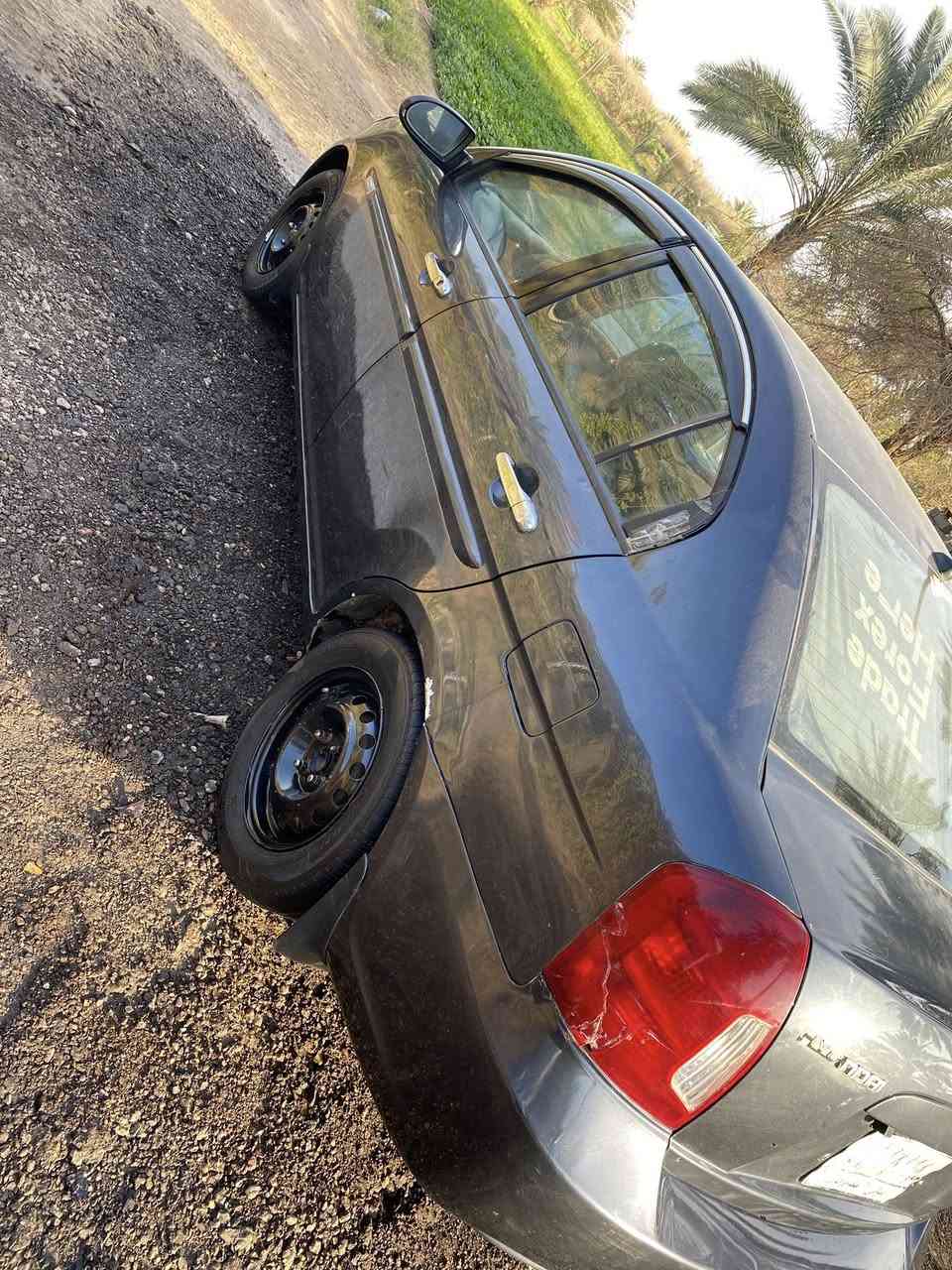 اكسنت 2007 
رقم ديالى باسمي سنويه ل27 
حادثه امريكا باب تبديل فقط 
وقطعتين صبغ جراد 
كير ومحرك وتبريد وتخم تاير جديد

السعر 76 
مكان بابل المحاويل ***********
