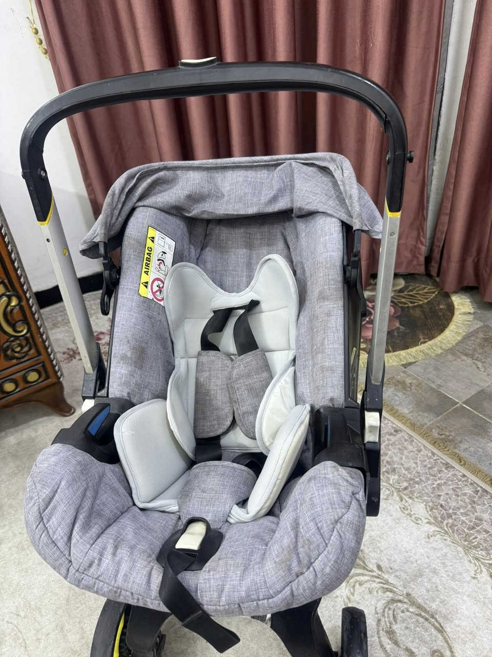 هية عربانه وهية كرسي ومنام وجلوس وتكفي لحد عمر 12 سنة
مستعمل شي قليل نظيفة يحتاجلها فقط غسلة بسيطة للبيع قفل ب 80 مكانها غزالية علما سعر الجديدة ب 220 الف


**إذا كنت صاحب هذا الإعلان وتريد حذفه لأي سبب، رجاءا أرسل رسالة إلى الدعم الفني**