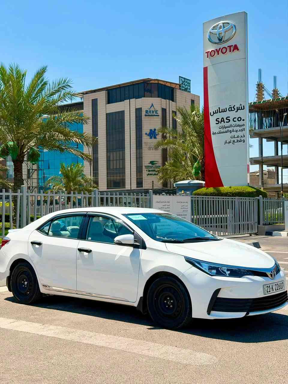 بيع او مراوس
السلام عليكم كورلا موديل 2018 ساس
بيهة قطعتين صبغ بدون دواخل جاملغ خلفي وباب 
مكينه كير شركه سياره جديد سعر 134 $ وبيهة مجال 
مكاني بغداد الوسفيه ***********
