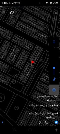 نصف قطعه مربعه ركن للبيع رقمي 07723874976