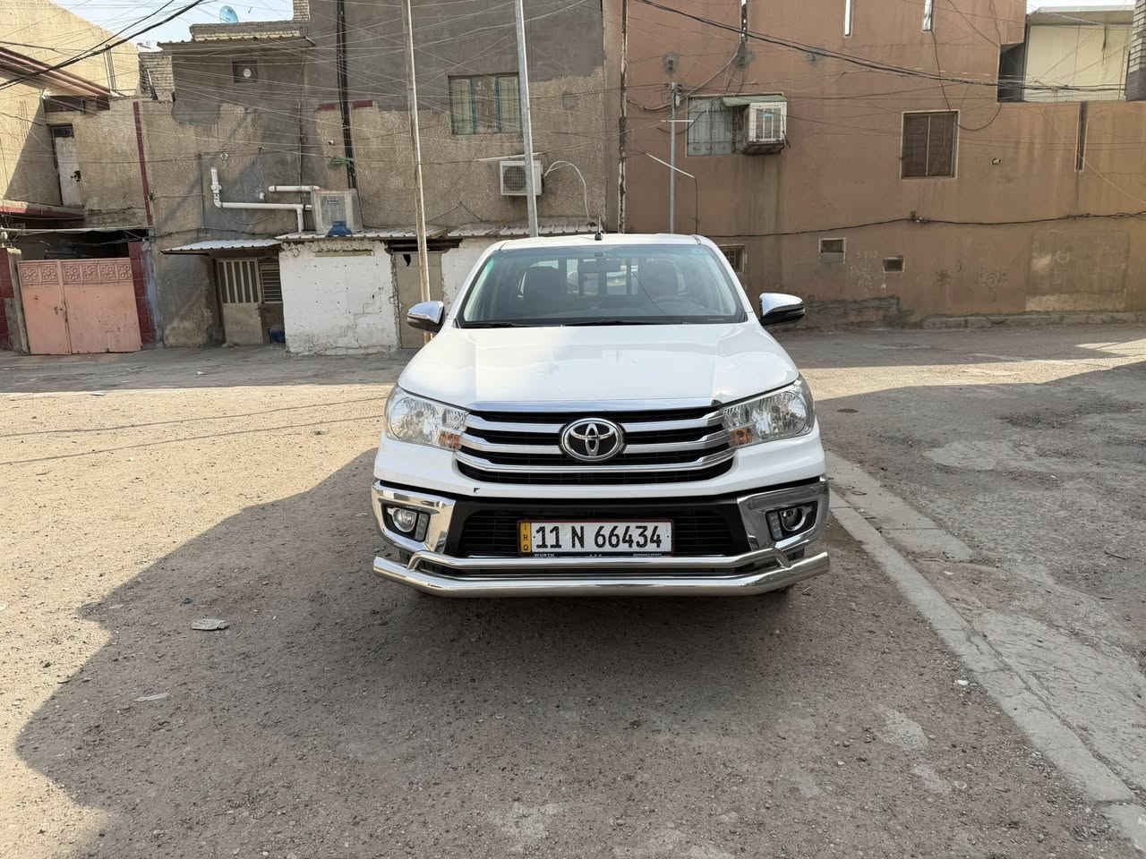 هايلوكس 2021
ساز مكفوله من كلشي 
فول مواصفات 
بسمي مكاني بغداد المدينة
السعر 270
***********
