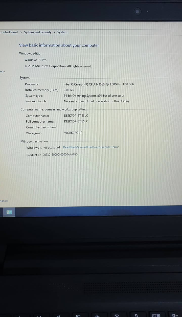 لابتوب Lenovo موصفات ونظافه مثل ما واضحه بل صور سعره 100
مكاني ديوانيه 
توصيل متوفر فقط بعربون


**إذا كنت صاحب هذا الإعلان وتريد حذفه لأي سبب، رجاءا أرسل رسالة إلى الدعم الفني**