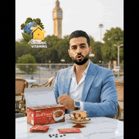 قهوة الخميرة الحمراء • خفض الكوليسترول • صنع في ماليزيا