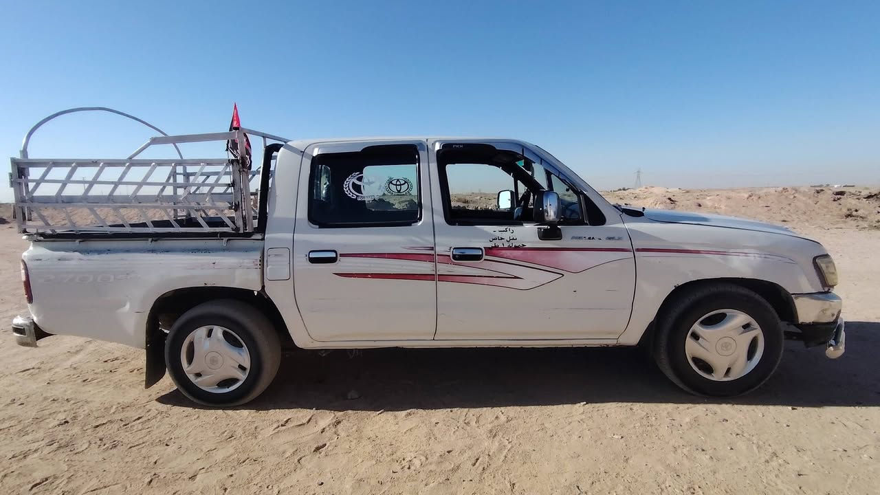 سلام عليكم بيكب للبيع موديل 2003 رقم أنكليزي بصره سنويه لل2032 بأسمي مكينه حاويه جديده حداديه تخم تاير گير اكسن كفاله مكفوله من الضربه والمعجون بيه بارد شي بصيط مكاني نجف كربلاء عمود 509 مكلف بل نشر صاحب سياره ***********
سعر 95 بيه مجال مستعجل على بيعته
