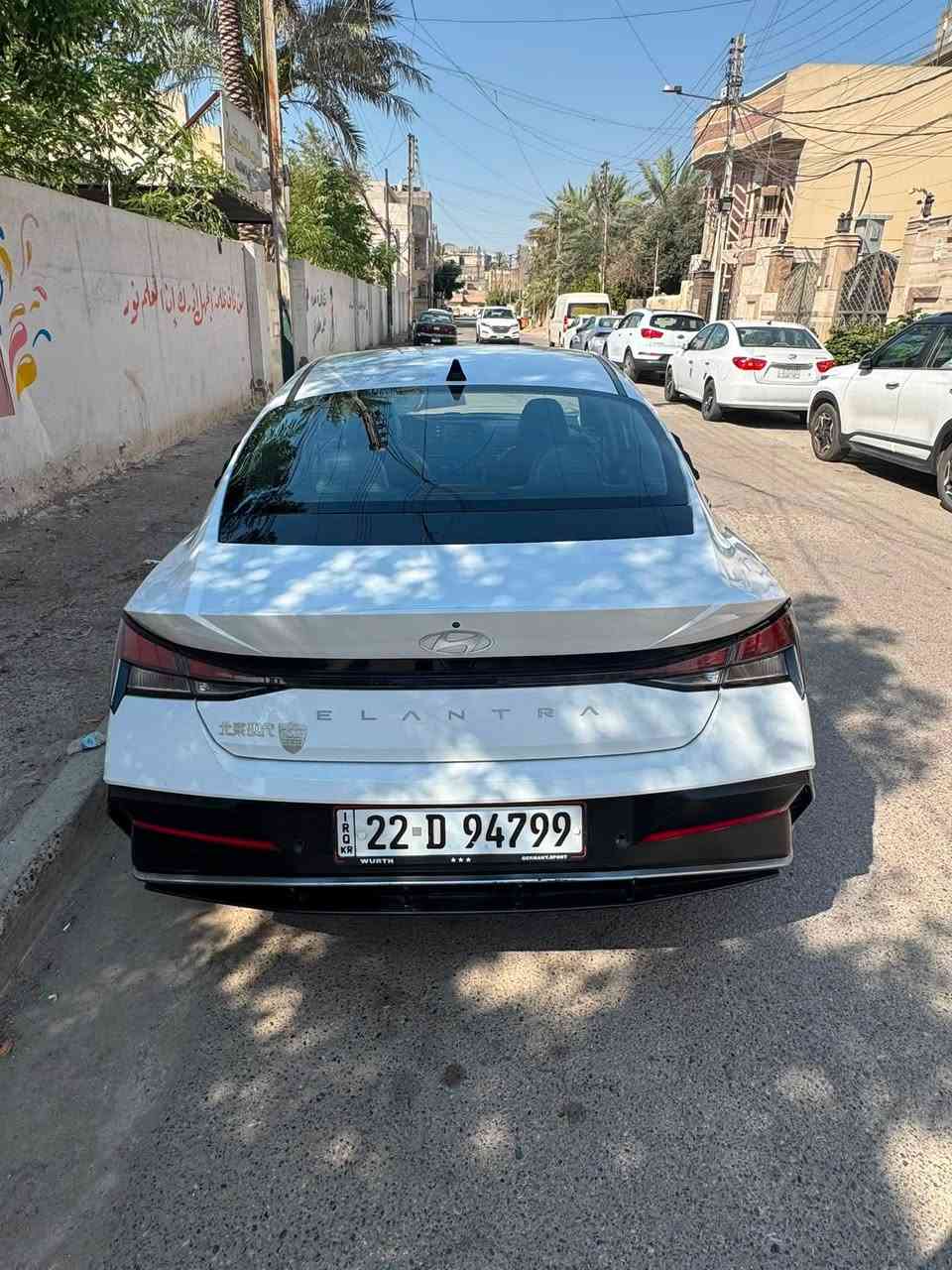 تحيه طيبه السلام عليكم
النترا تجميع صيني 2024
عداد المسافه 31الف

مكينة 1500 دبل نوزلا 

شاشه كامره 

تحكم ستيرن 

حساس خلفي أمامي 

اشاير بلمري 

ويل كب 

تبريد أمامي خلفي 

فتحه سقف 

لايت زنون 

ويل كب جبير 

جديد وضع الشركة 
رقم اربيل شرط تحويل 
السعر 135 ورقه وبيها مجال 
اي استفسار رقم 
***********
مكاني بغداد
