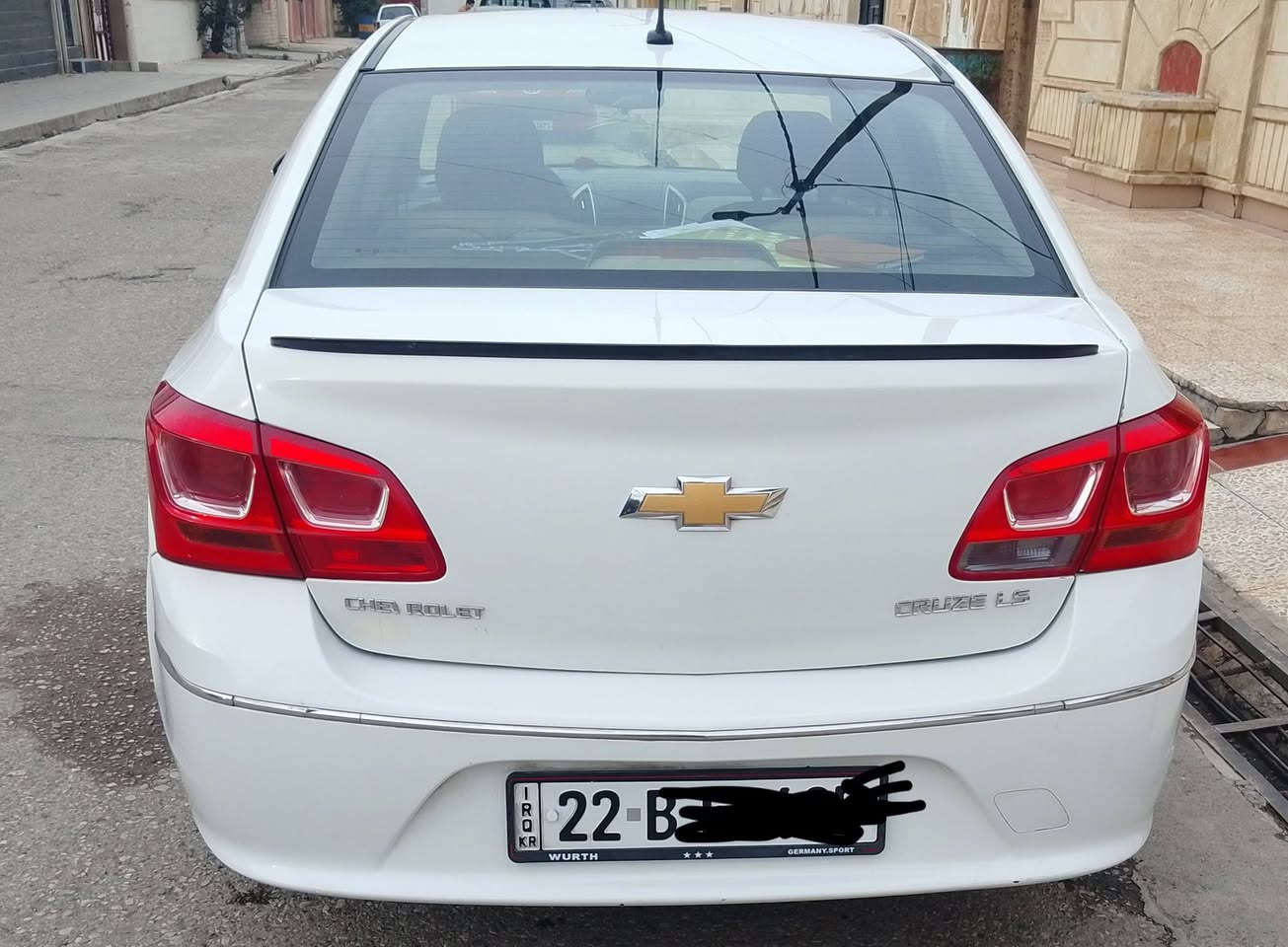 كروز 17 خليجي 
باسمي وكالة وتحويل 
كير محرك شرط 
رقم جديد 
تبريد شغال 
بيها 4 قطع 
مكان السيارة #الموصل 
***********
