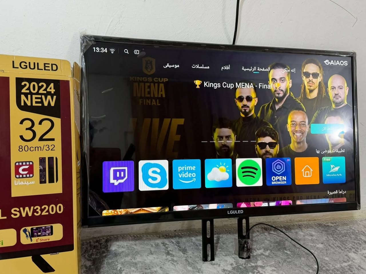 بلازمه البيع قياس 32 جديده مستعمله شهرين فقط
نضام حديث إنترنت وستلايت وفتحته  Hdوفتحته usb

دقه 4k

موجود بيها نت فلكس وبرنامج اي شير 

وتحتوي على جميع التطبيقات 

السعر (150) وبيها مجال


**إذا كنت صاحب هذا الإعلان وتريد حذفه لأي سبب، رجاءا أرسل رسالة إلى الدعم الفني**