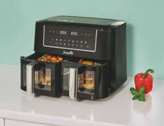 قلاية هوائية دبل حوض ماركة بريطانية تحكم لمس حجم ٨ لتر جديدة بالكارتونة ما مستخدمه نوعية جدا ممتازة


**إذا كنت صاحب هذا الإعلان وتريد حذفه لأي سبب، رجاءا أرسل رسالة إلى الدعم الفني**