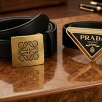 حزام جلد نسائي • ٤ ألوان • مجمع الروان