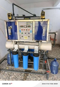 محطة ماء ارو للبيع شركة المنار قليلة الاستخدام محطة جديدة تحتوي عل2 تا...