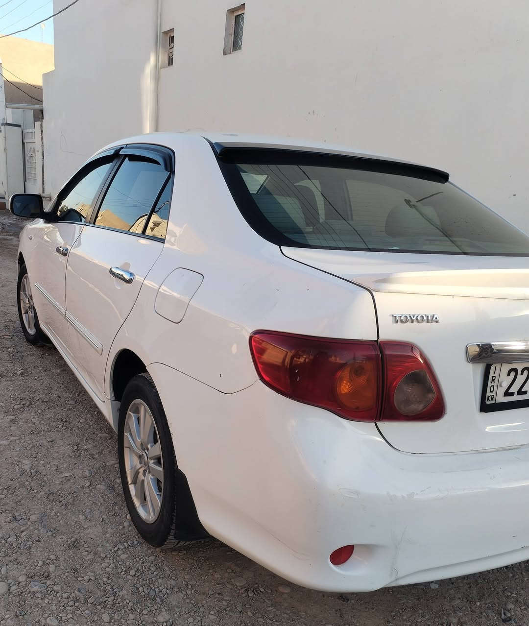 السلام عليكم.. 
كورلا 2009 خليجي م1600 للبيع 
كير محرك لا تنقيص ولا تبخير كفاله
خاليه من الدواخل…بيها بارد بسيط بلجاملغ بيها تكحيل اثر تكشير بسيط..السياره مال جناي مو تعبانه.. رقم جديد تحول مباشر..مكان سامراء السعر 108
***********.
