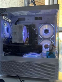 عندي  هاي الpc I5 14400 ag400 H610  Ram 32 3200 Rtx 4070 12g asus dual...