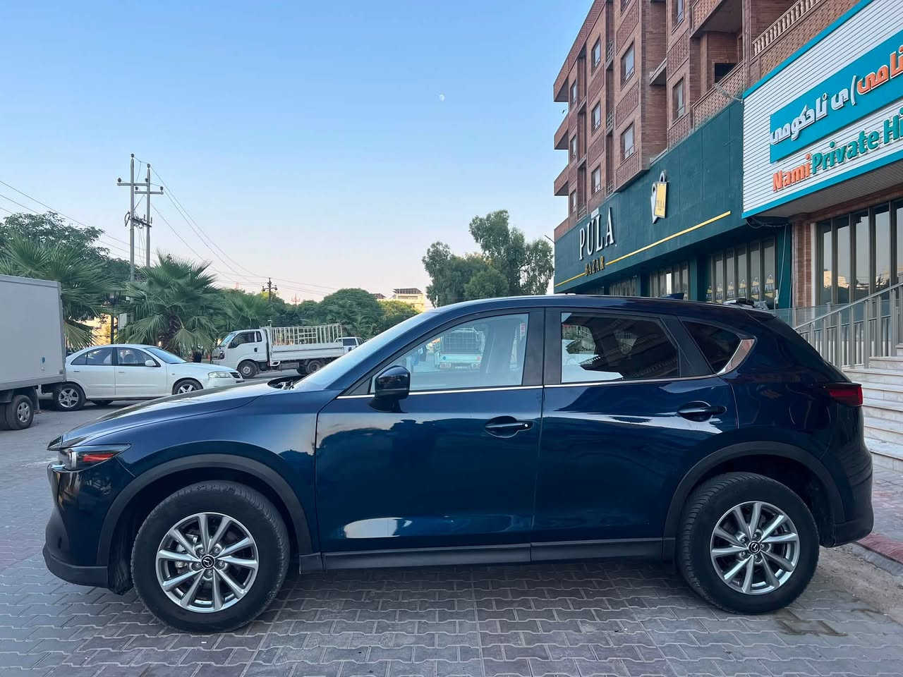 Mazda cx5 2023
‎مواسفات كه‌نه‌دی ده‌بڵ ئه‌كسلی بێ تۆڕبۆ
45 mile roshtwa
‎پێشو پشتی كه‌پسه‌
‎ره‌سمی سۆنه‌ر وحادیسه‌م داناوه‌ 
‎٣ پارچه‌ی بۆیاخه‌ ١ پارچه‌ی كلێره‌
‎سه‌نه‌وی تاكو ٢٠٣١ تازه‌یه‌و به‌ناوی خۆمانه‌وه‌یه‌
‎١٥٥$ قفڵ
***********
