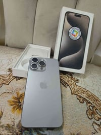 آيفون ١٥ برو ماكس • ذاكرة ٢٥٦ • بطارية ٩٠