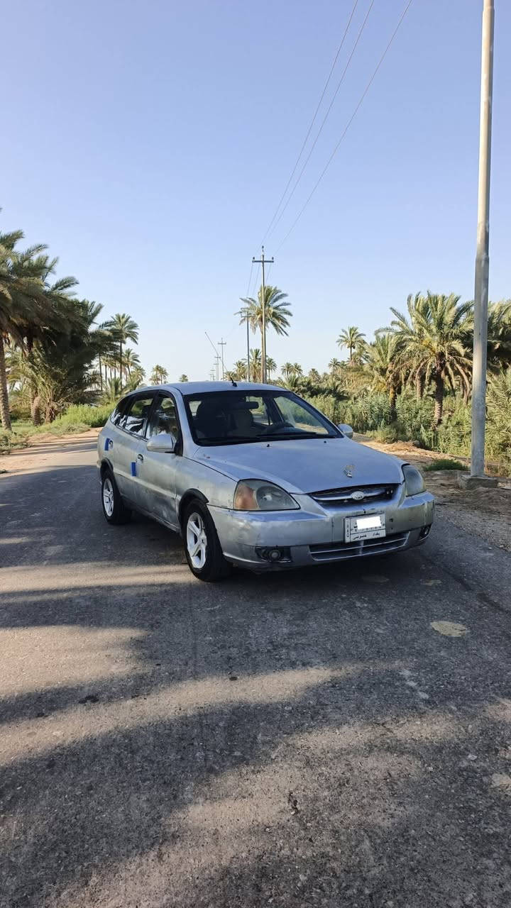 كيا ريو 2004.

رقم بغداد. وتحويل مباشر 

كير اوتماتيك. كير ومحرك كارتون. 

تبريد شغال.  تخم تاير جديد. ويل كب 

كهربائيات جاهزه. دواخل. نضاف. 

السعر 34. العنوان كربلاء طويريج  ***********
