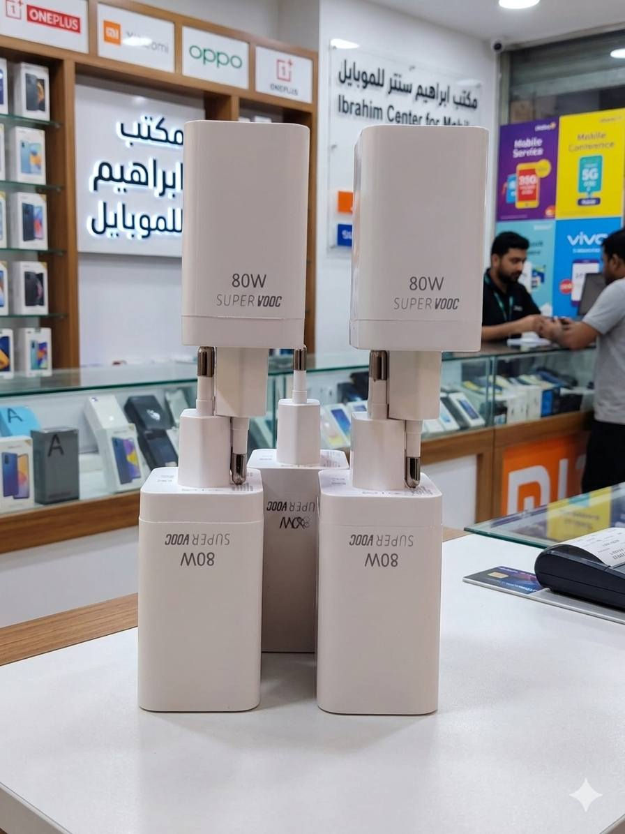 📢 يعلن مكتب إبراهيم سنتر للموبايل عن وصول دفعة جديدة من الشواحن الأصلية وكالة 🔥

✅ شواحن أجهزة ريلمي الأصلية
✅ شواحن أجهزة هونر
⚡ شحن سريع مع قراءة عداد سرعة الشحن 

🔹 33W
🔹 45W
🔹 66W
🔹 80W
🔹 100W
🔹 150W
🔹 Super VOOC

📞 للحجز والاستفسار:
***********
***********
***********

📍 العنوان:
جنوب الموصل – قرية أصفية – قرب المركز الصحي

🚚 يوجد توصيل إلى جميع محافظات العراق 🇮🇶

🌟 الجودة مضمونة والأداء سريع وآمن على جهازك
أهلاً وسهلاً بالجميع 🌹
