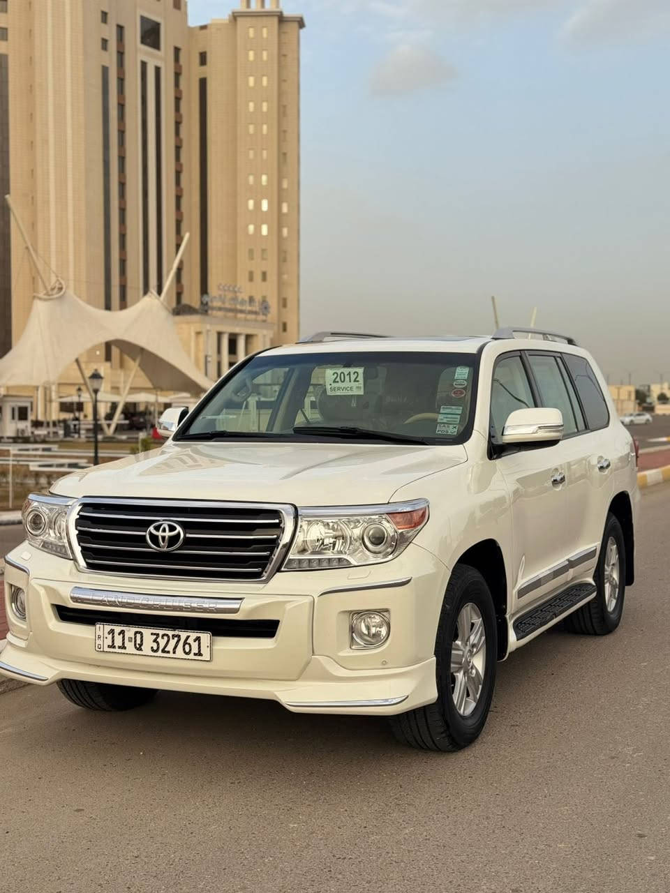 السلام عليكم  للبيع
لاند كروز GXR موديل  2012 فطيم  V6 رقم بغداد  فول مواصفات مواصفات الفطيم معروفه
  سيارة جديدة على ايد وحدة على وضع الشركة
 السيارة كفاله
السعر 345
المكان الرمادي 
للاستفسار   ***********
