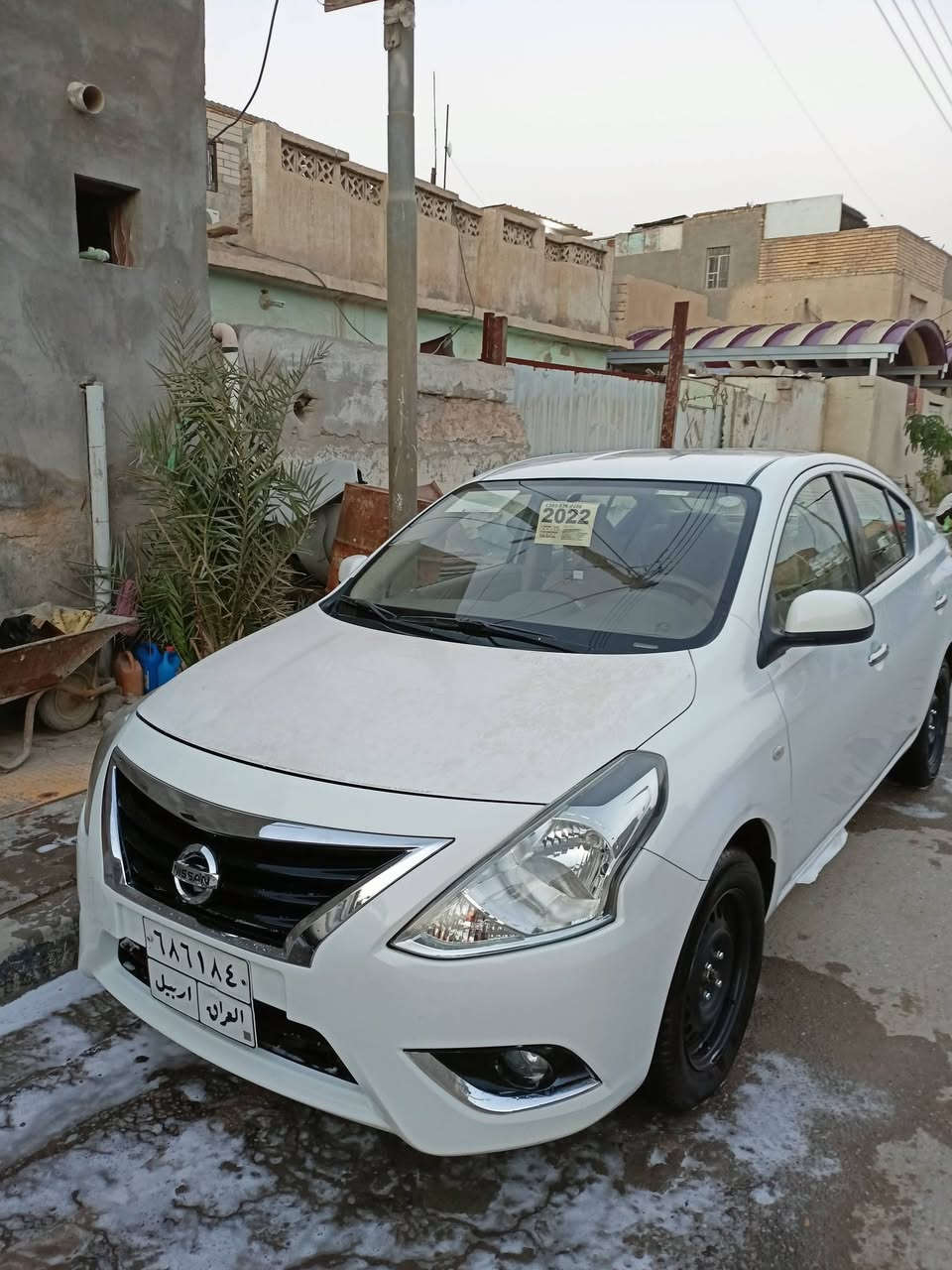 سلام عليكم نيسان صني هندي خليجي موديل 2022 سياره مكفوله كفاله عامه ماشي 80 سياره بعدهي بل زكات شريكه رقم اربيل سنويه لل 27 مكينه وكير كفاله حداديه تخم تاير خير من الله تبريد ثلج سياره جاهزه سعر 115 وبيه مجال لل شراي مكان البصره لاستفسار ***********
