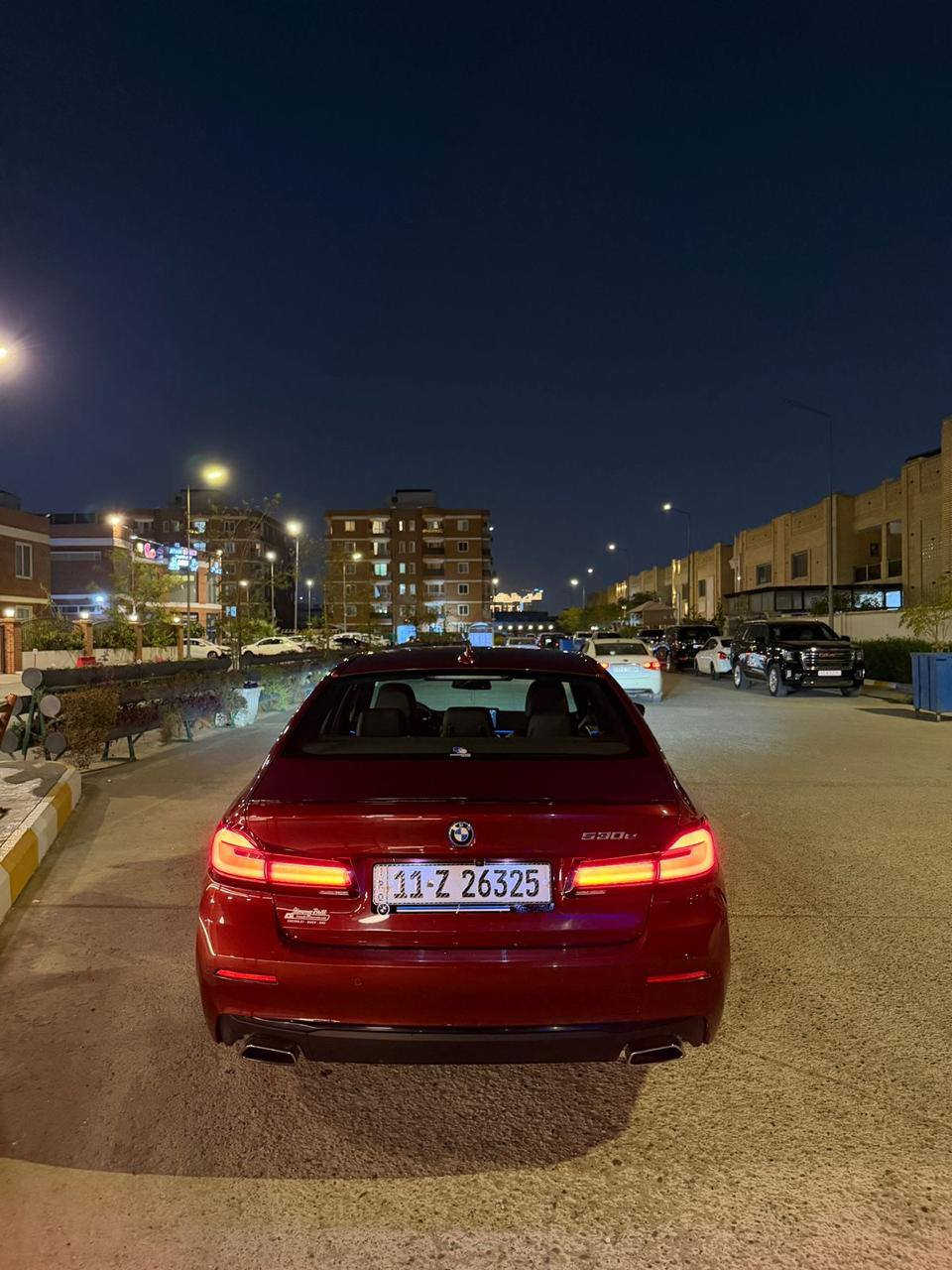 السلام عليكم بي ام حجم 530e
وارد امريكي كلين كفالة عامة مواصفتها معروفة 
السعر 350 وبيها مجال للشراي 
للاستفسار: ***********
