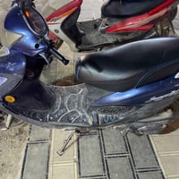 دراجة كامكو v2 مجتفة مرة وحدة قبل اسبوعين سلف شغال كهربائيات شغاله درا...