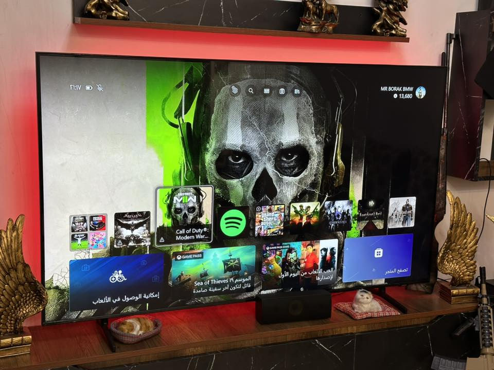 شاشه سامسونك قياس ٦٥ بوصه اصلي4k full HD bu8000 جديد  سبب البيع اريد قياس اكبر
اشتريته ب٩٠٠ الف وحاليا جميع أجهزه كهربائيه في صعود 
سعر البيع ٧٠٠ الف مكاني بغداد حي جهاد ***********
