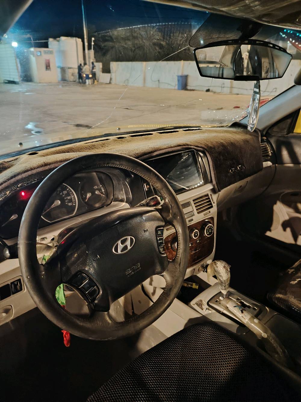 سوناتا امريكي 2007محرك 2400 تخم تاير شاشه كامره تخم تاير حداديه بحاله جيده سعر  مكان سياره بالكوت
80