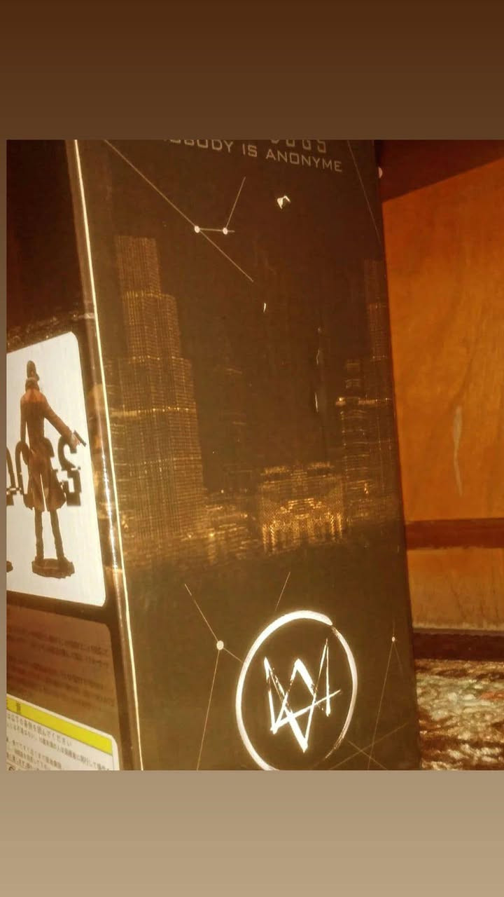 Watch dogs 
مجسم من النوادر كامل مع كارتون اصلي 
الي يريد يلحگ ترا صدگوني نادر فدمره


**إذا كنت صاحب هذا الإعلان وتريد حذفه لأي سبب، رجاءا أرسل رسالة إلى الدعم الفني**