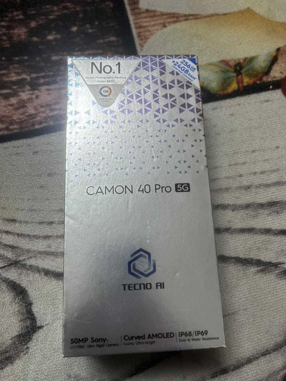 السلام عليكم تكنو كامون40 برو فايف جي
ذاكرته256 شاشه مقوسه144 هيرتز
رام12+12 ببجي120 فريم كارتون وغراض كامله
290 وبي مجال للشراي


**إذا كنت صاحب هذا الإعلان وتريد حذفه لأي سبب، رجاءا أرسل رسالة إلى الدعم الفني**