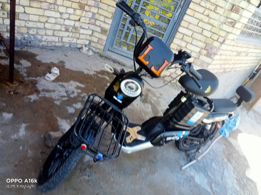 دراجة كهربائية للبيع الرقم***********
نقص بطارية سعر450000 الف وبيهة مجال الهندية, كربلاء
