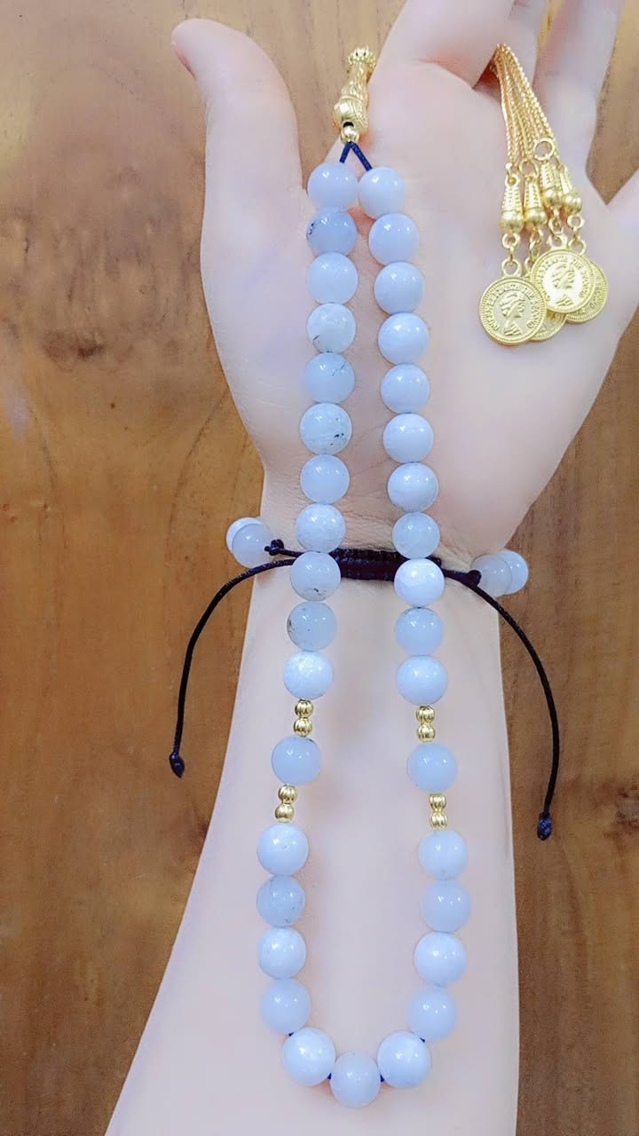 اعمالي اليدوية🥰
السعر  للسيت 25 الف واصل
للمسبحة 15 الف السوار 5 الاف
مسبحة مع سوار حياكتي من حجر القمر
المسبحة 33 حبة 
كركوشه معدن طلاء ثابت
والخيط خشن ويطول عمر 
حجر طبيعي  (((ضمان الفحص بوجود المندوب /حصرا/  قبل دفع المبلغ )))
اي رسالة متخص منشوري واي استفسار عن اي حجر غير الاحجار الانشرها ماارد اعتذر منكم متوفر توصيل لجميع محافظات العراق
الحجز واتساب فقط
...👇...
‏‪***********‬‏
