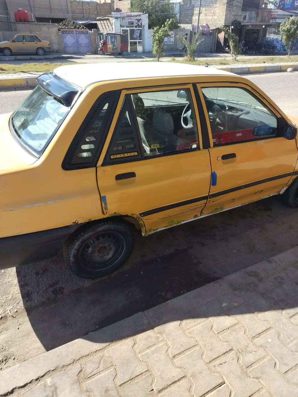 سلام عليكم
سايبا مديل 11 دشبول نفخ 
رقم بابل انكليزي دولي 
مصفره هيئه وغرامات  
تحويل مباشر 
كير حداديه كفاله بشرط 
 تخم تاير تدفئه تبريد شغال نقص فقط غاز 
محرك بدايه خيط بخار
مكاني كربلاء السعر 23 وبي مجال 
رقمي ***********
