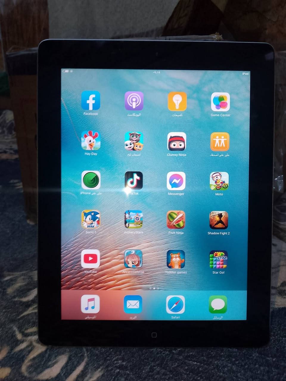 يا الله اللهم صل على محمد وال محمد ايباد امريكي ذاكره 16 نظافه 100 عالميه مال اطفال استعماله كلش حلو.
السعر 50 قفل قفل مكاني البصره الزبير وانا خادم للطيبين هذا رقمي
***********
