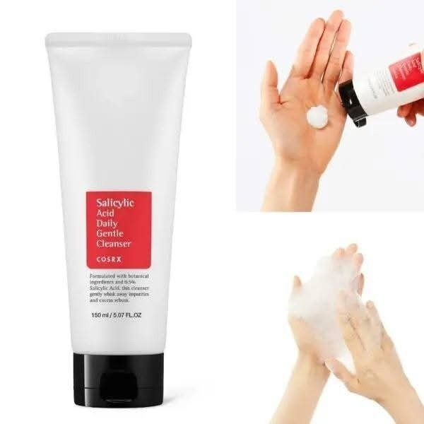 غسول كوزركس سالسليك إسد -150 مل | Cosrx Salicylic Acid Daily Gentle Cleanser
البشرة الدهنية ، المختلطة ، المعرضة للحبوب
:
١- يعالج الحبوب ويمنع ظهورها

٢- يقلل من الرؤوس السوداء والبيضاء

٣- يزيل الشوائب وينظف المسام بعمق

مناسب للبشرة الدهنية ، المختلطة والمعرضة للحبوب

يحتوي على حمض السالسليك الي ينظف المسام بعمق و يقلل من ظهور الرؤوس السوداء والبيضاء ويعتبر معالج قوي للحبوب


**إذا كنت صاحب هذا الإعلان وتريد حذفه لأي سبب، رجاءا أرسل رسالة إلى الدعم الفني**