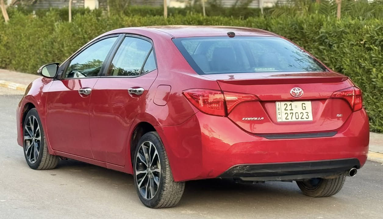 سلام عليكم
للبيع كورلا SE
موديل 2017
ماشيه 95
بدون ايرباك 
شفت ستيرن
تايرات جديد
حجر بلادي 
رادار بلادي
مكينه كير بشرط 
شواصي لغود كفاله
ظرر / بونيد صبغ  جاملغات كلير 
سونار مرفق مع الصور
سعر 133
استفسار ***********
مكان السياره / ديالى خانقين
