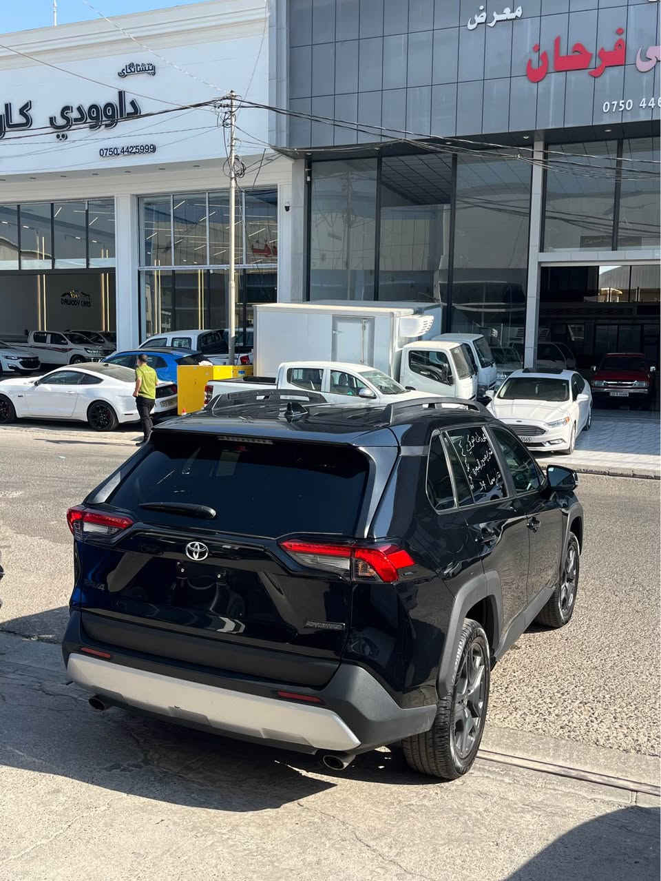 Toyota RAV4 2024 ADVENTURE
نص باب صبغ بدون دواغل بدونً ارباك
فحم رادار بيلادي شركه
موصفات
بصمه
دبل اكسل
كوشن جلد 
باب بصمه
شاشه كبير
كاميره
حساس
رادار 
تحديد سرعه
قودي ايشاره
قودي رادار
لايت زينون
Eco-normal-sport
بريك بصمه
عنوان اربيل
رقم موبايل /*********** أربيل, العراق
