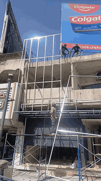 تم الانجاز واجهه بورسلين ميكانيكي 
والحديد المغلون 
والصوصج الخارجي 
وكافة البورسلين الخارجي 
زورو موقعنا بغداد ساحه النصر 
هاتف ***********
