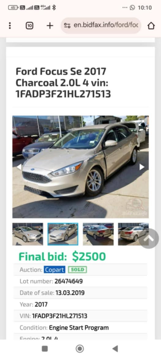 اللهم صل وسلم على سيدنا محمد
فورد فوكس موديل 2017 💢

محرك 2000 المرغوب💢

4 بستم se  فول شلعه💢

 الگير و المحرك بشرط👌

رقم اربيل سنويه وهزه جديده لحد 2030 باسمنه ✍️

تخم تايرات جديده+  دواخل جديد مرتبه 💢

(سونار مرفق مع المنشور بيه قطعه وحده )

سعره80 وبي مجال بسيط للشراي) موديل 17 ماكو هيج نظافه بهيج سعر 
شرط التحويل بدون نقص السياره خير من الله👌
مكلف بالنشر ✍️ 
للاستفسار اتصلو بصاحب السياره ‏‪***********‬‏ 

العنوان ديالى / خانةقين
