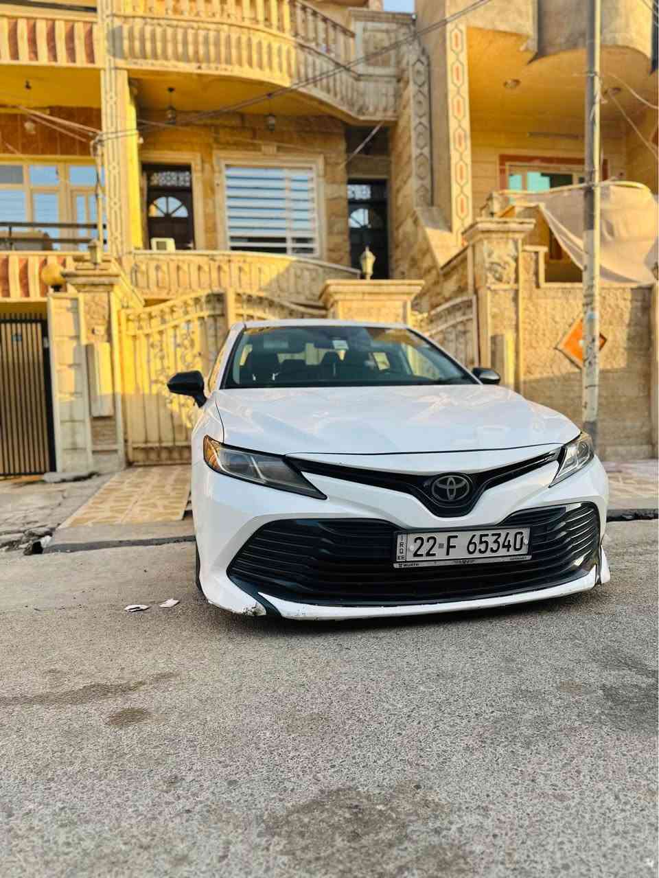 Toyota camry 2019 le  Clean 
بەس جێگای رەقەمی بۆیاغە بە کلین داخل بوە *********** أربيل, العراق
