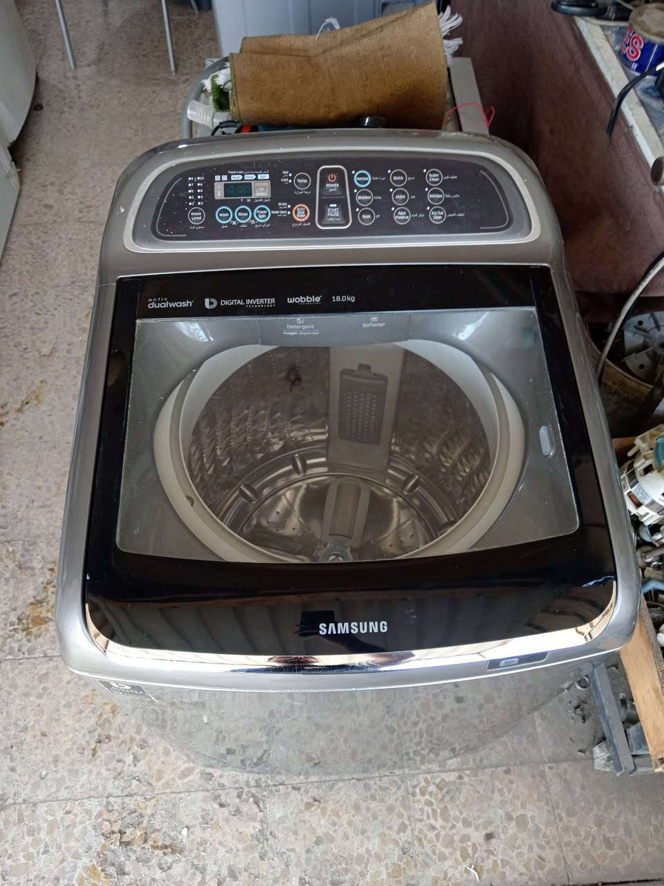 للبيع 📛🔻🔻
سامسونج 18 كيلو نظافة 99%
إستعمالها جداً قليل ( محافظة كربلاء المقدسة )
للإستفسار الاتصال على الرقم ***********

