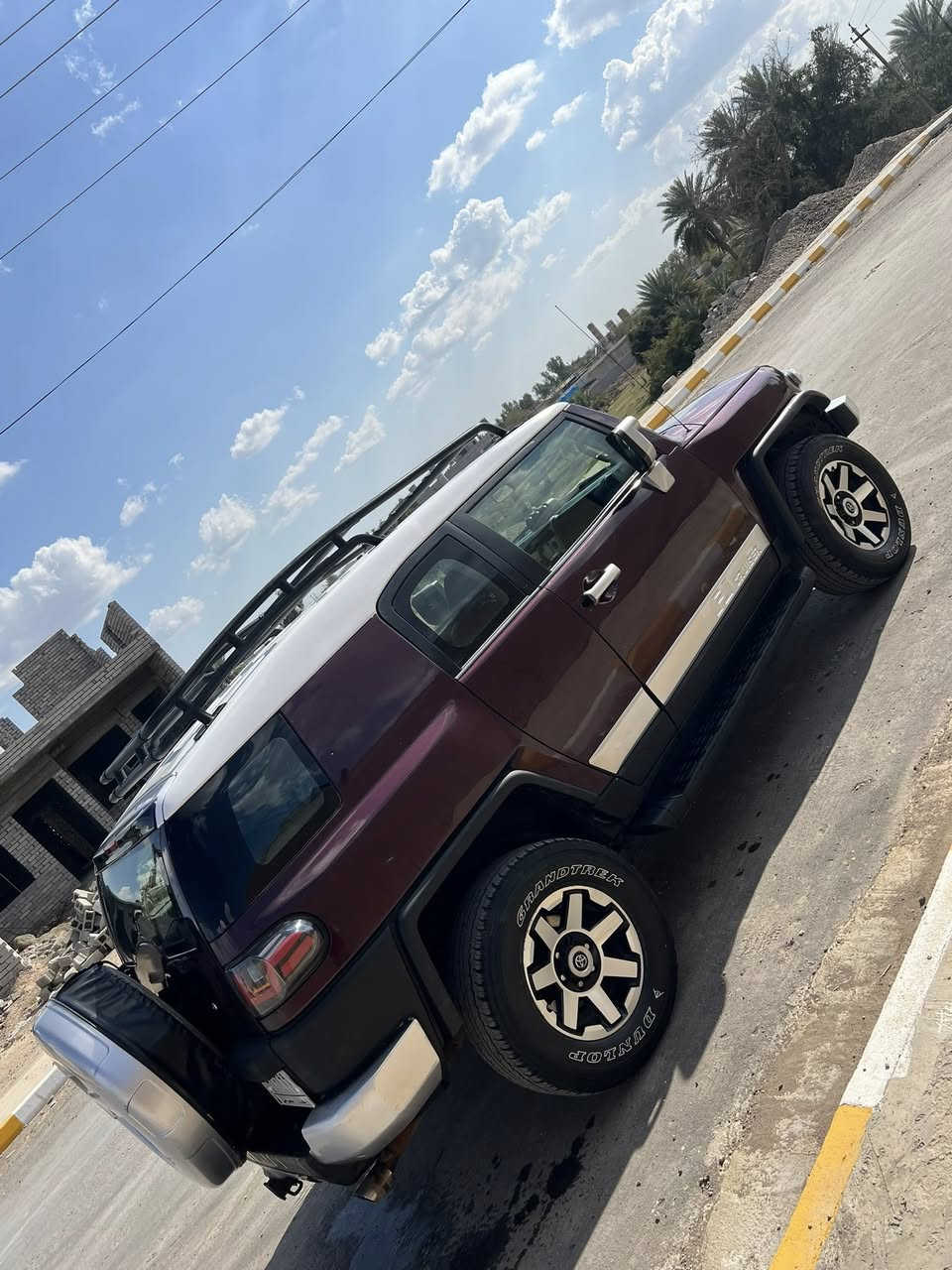 سلام عليكم 
كروزر Fj موديل 2007 محدثه 2020  رقم بغداد مشروع وطني تحويل مباشر 
محرك 6 سلندر بلادي كير اوتماتيك فور ويل صدر امامي خلفي جديد تدفئه تبريد. كهربائيات منضومه زنون بچم كامل ليد  شاشه ويل 18 
صبغ جماليه شرط بدون حادث سياره جديده وأحلى من الصور 
تراي وين مايعجبك. السعر مناسب جداً  135.(مراوس حسب القناعه ) 
مكاني سامراء 
***********
