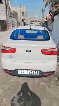 سياره كيا ريو خليجي ٢٠١٢ مكينه ١٦٠٠ دوش قطرتين سياره جاهزه رقم اربيل ه...