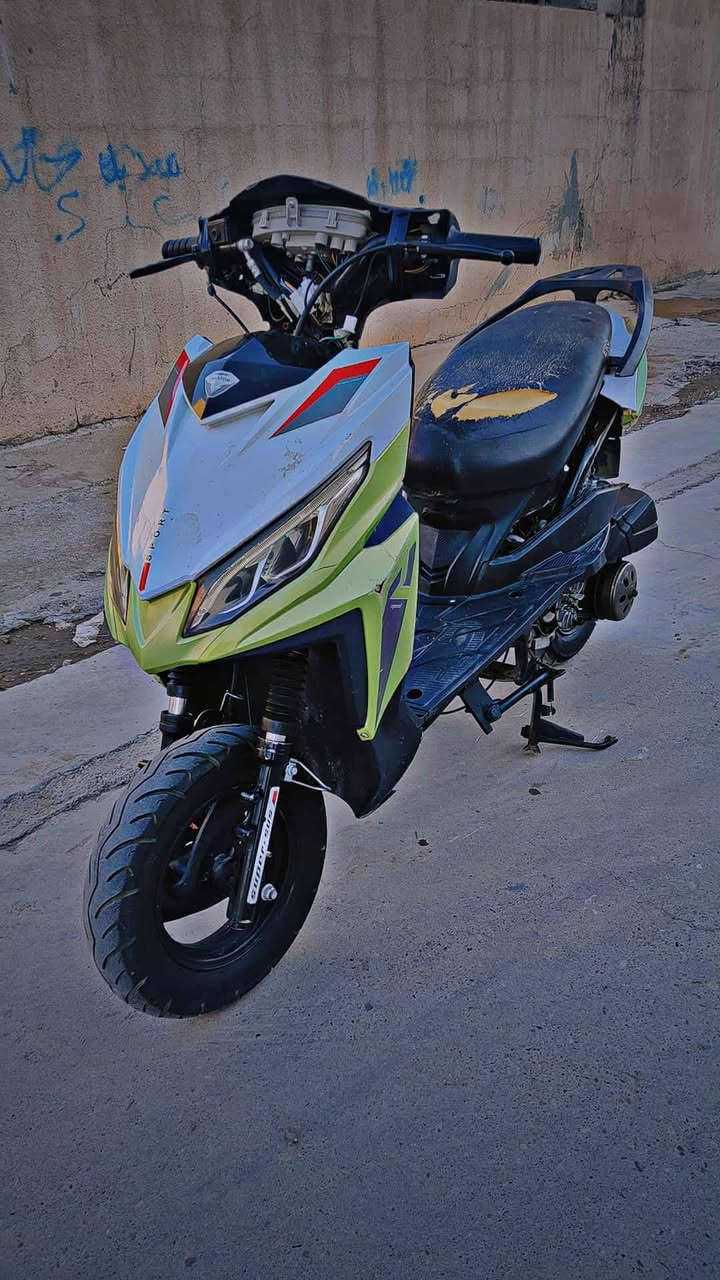 ماكس موديل 2021 سرعه 120 دراجه كله بل شرط مابيه اي عطل أو نقص محرك بل شرط فول نشاط كاتم حيل ناعم كهربائيات وسلف دشبول و تشغيل عن بعد بصمه كله شغال دراجه جاهزه سعره 150 بيه مجال قليل  كركوك قادسيه الوله الرقم ***********
