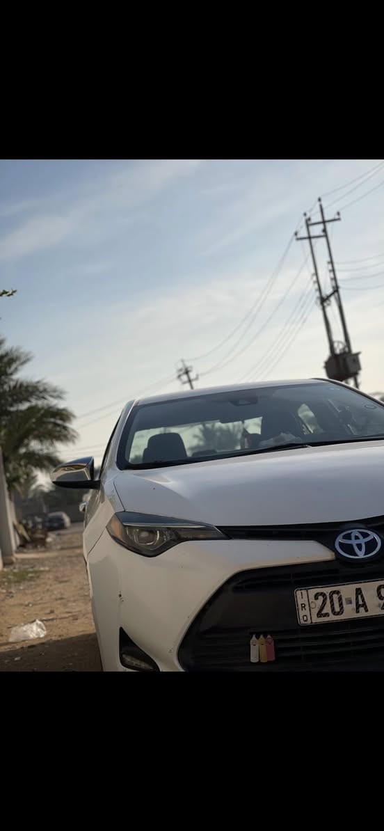 كورلا 18 LE
للبيع او مراوس بكورلا احدث 
رقم ديالى الجديد وهزه جديده السنويه لل٢٠٣٠
ايرباكات سليمه بدون دواخل 
محرك تبريد تدفئه كله بلادي وخير من الله 
السعر 131$ وبيهه مجال 
مكاني ديالى جيزاني الامام 
للاستفسار اكثر اتصل -***********
