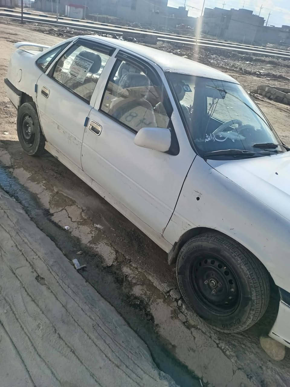 اوبل فكتره حجم 16
موديل 91 سنويه هزه جديد بسمي
سياره بدون طخه بدون صبغ مكينه بيداية
صرف كير شرط رقم دولي مشروع وطني 
مكان السياره موصل السعر 37 وبيها مجال
مكلف بل نشر خاص ماكو الاتصال ***********
