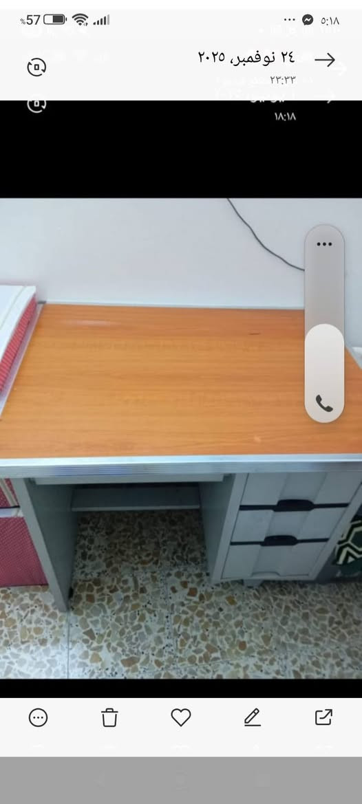 مجموعه غراض بيت للبيع
بلازما حاسبه( يرهم للكامره)  سعره ٥٠
بلازما قياس ٤٠ بدون نت سعره ١٥٠
بلازما قياس ٤٣ بدون نت سعره ٢٥٠
ميز خشب مستطيل مع طبلات ٢ سعره  ٧٥
ميز بلازما ( مع جرار)  سعره ٥٠
ميز بلازما ( جوزي فاتح) سعره ١٠٠
دوشك اسنفج عراقي نفرين سعره ٨٥
مكينه خياطه سعره ٦٥
 ميز (درور رصاصي) سعره ٥٠
سيت طبلات وسطيه كبيره مع اربع طبلات سعره ٢٠٠
ميز مكتبي سعره ٧٥
تيبلام سعره ٧٥


**إذا كنت صاحب هذا الإعلان وتريد حذفه لأي سبب، رجاءا أرسل رسالة إلى الدعم الفني**