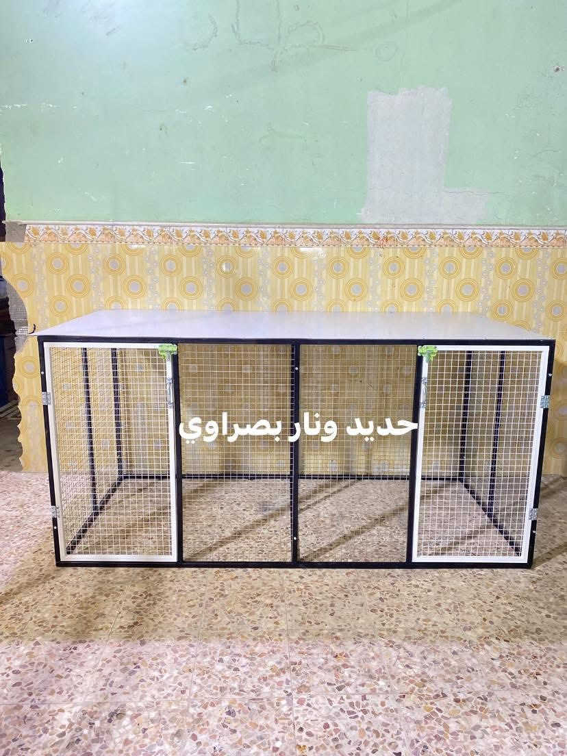 قفص دجاج ينفتح وينشد
شغل درجة أولى

تفصال  جميع 
المحميات 
والأقفاص 
والخانات 
والواجهات 
مكاني بصرة 
يوجد توصيل 
تواصل خاص 

#اقفاص
#ارافل
#قفاصه
#كناري
#زواجل
 #محميات
#ابراج
 #برج_طيور
#خانات


**إذا كنت صاحب هذا الإعلان وتريد حذفه لأي سبب، رجاءا أرسل رسالة إلى الدعم الفني**