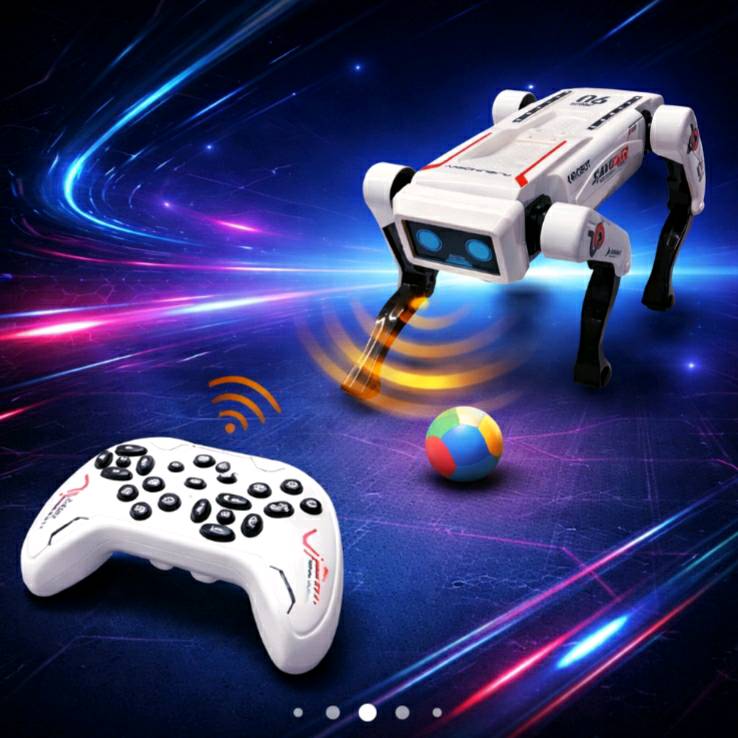 الهدية اللي راح تخلي طفلك يترك الموبايل! 🤖🐶✨
روبوت الكلب الذكي AI وصل الآن لمتجر "موجود ستور".
​🗣️ يسمع الأوامر: قله "Dance" أو "Sit" وشوف الذكاء!
🎮 برمجة ذكية: تكدر تبرمجه يسوي حركات متتالية حسب رغبتك.
🕺 فنان حقيقي: يرقص، يغني، ويتحرك بكل الاتجاهات بإضاءة تجنن.
🔋 بطارية قابلة للشحن: يعني وداعاً لمصاريف البطاريات!
​🎁 السعر: 55,000 دينار فقط.
🚚 العرض الأقوى: التوصيل مجانيييي لكل محافظات العراق! 🇮🇶
​للطلب على الخاص 
​#موجود_ستور #روبوت_الكلب #ألعاب_أطفال #هدايا_مميزة #العراق #بغداد #ذكاء_اصطناعي #توصيل_مجاني #العاب_ذكية