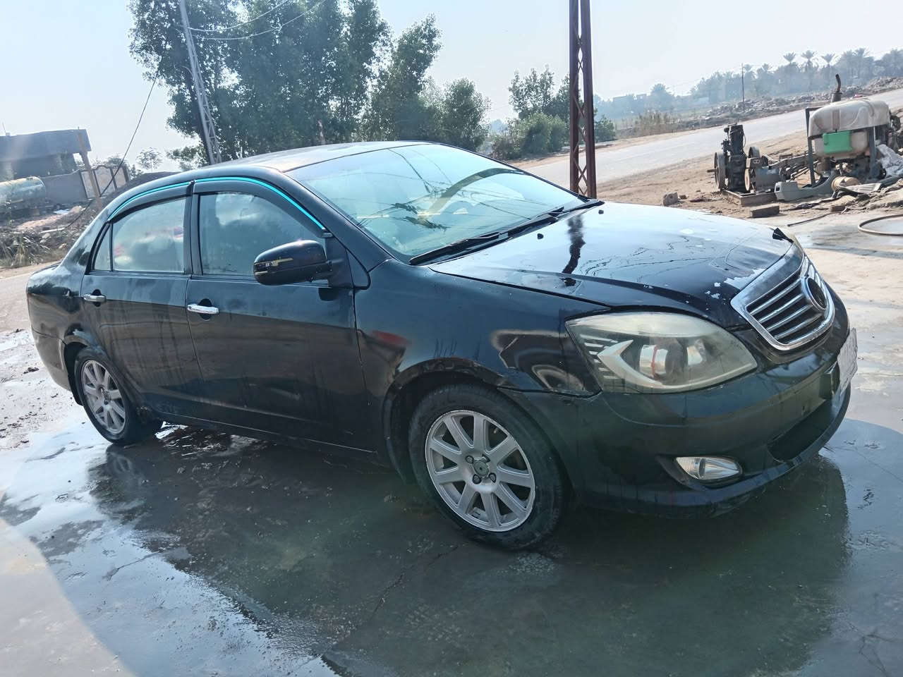 سلام عليكم لبيع جيلي مديل ١٢محرك مشروط كير مشروط اكسن مشروط حدادي جاهز مجهز تخم تاير كهربائيات كله شغاله العنوان الديوانية مهناويه الاستفسار ***********
