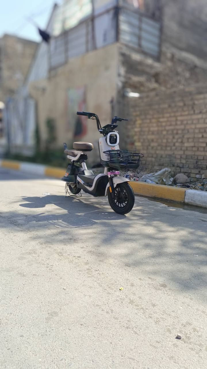 سلام عليكم
دراجه شحن شركه الريان حجم 14

4 بطاريات 16 امبير ملف 500M تحمل وزن 175 تمشيك مسافه 30كيلو تشغيل بصمه عن بعد جهاز اذار بلاتوث عالي سعر واتساب 
الاستفسار على الرقم 
***********
