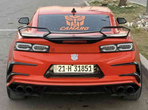 كمارو 2019 لون مميز 
شباب سياره عليه تزويد كلش مرتب من دوسات وجاملغات اشاره حفر لد بنيد محدث سبايدر كورفيت 
دفيوز اصلي 
بك لايت لد اصلي 
تخم تاير جديد 
صدر امامي خلفي جديد
كير ومكينه شرط الفحص 
داخل برتقالي 
ماشيه 97 الف فقط 
مكان السياره بغداد حي الجهاد 
السعر ١٣٧ وبيه مجال 
*********** ☎️ 
حادث السياره جاملغ وبنيد وبلعراق نصف جاملغ الخلفي فقط بدون دواخل لغد شاصي مكفولات
